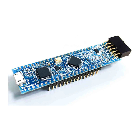 Renesas RL78/G1P Instructions for use