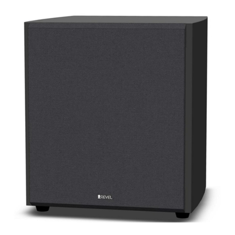 Harman REVEL CONCERTA B10 Service manual