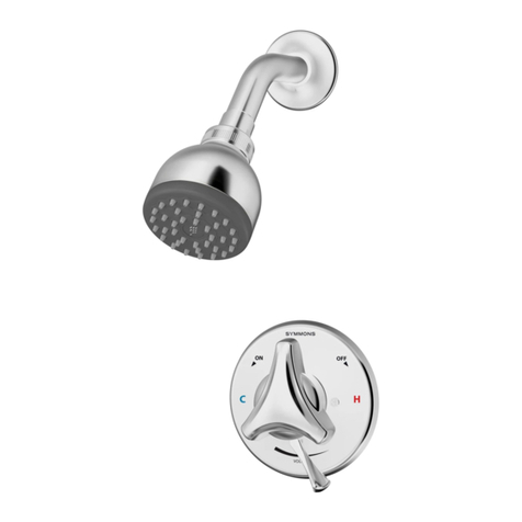 Symmons Origins S-9601P-RP Manual