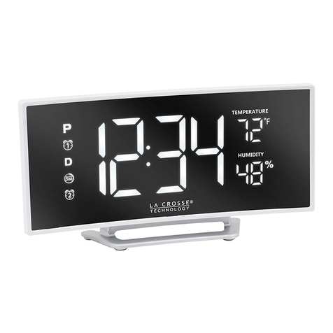 La Crosse Technology 602-249 Dimensions La Crosse Technology 602-249 Dimensions