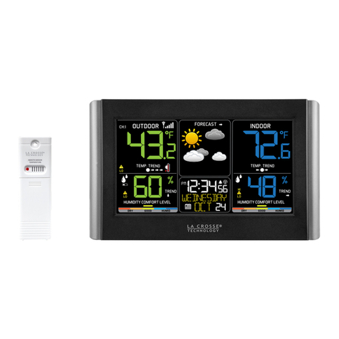 La Crosse Technology WW85777v2 Operating and maintenance manual