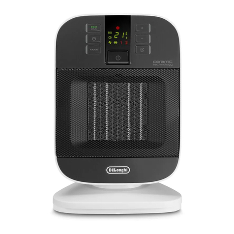 DeLonghi HFX60V15CA Instructions for use