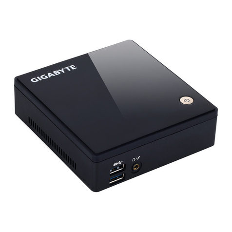 Gigabyte BRIX quick start guide
