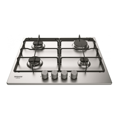 Hotpoint Ariston THC 642 W/IX/HA TK operating instructions