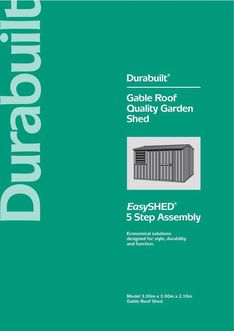 Durabuilt EasySHED Assembly instructions