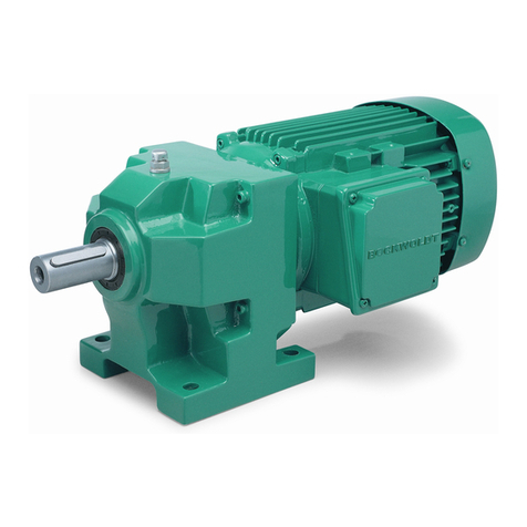 BOCKWOLDT HELICAL GEAR BOXES CB Series operating instructions