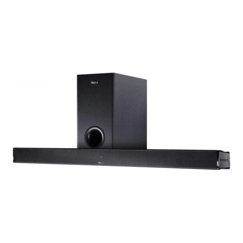 Magnat Audio SBW 200 Quick start guide