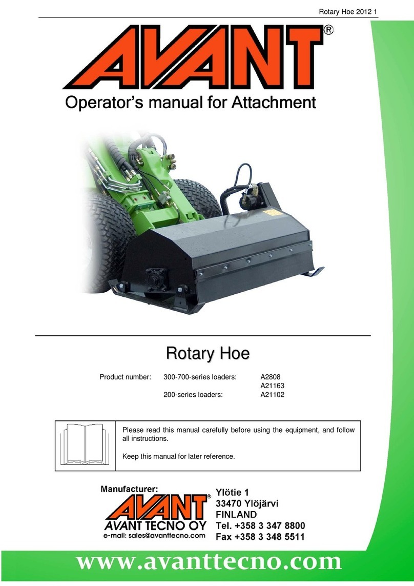 Avantco A2808 Operator's manual