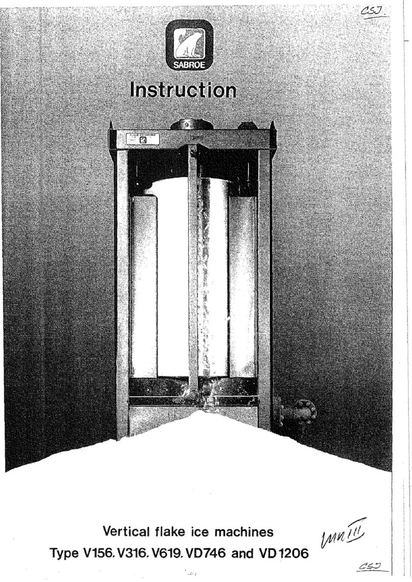 SABROE ATLAS V-156 Instruction