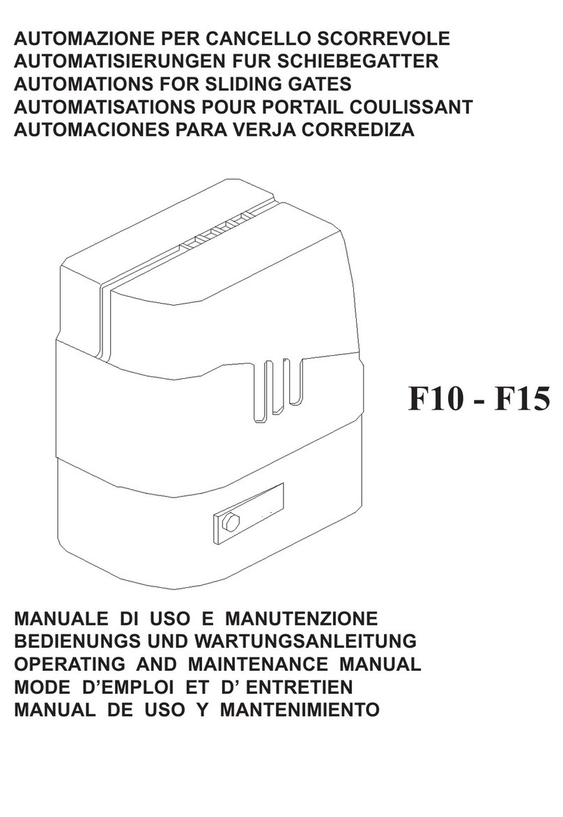 tau F10 Operating instructions