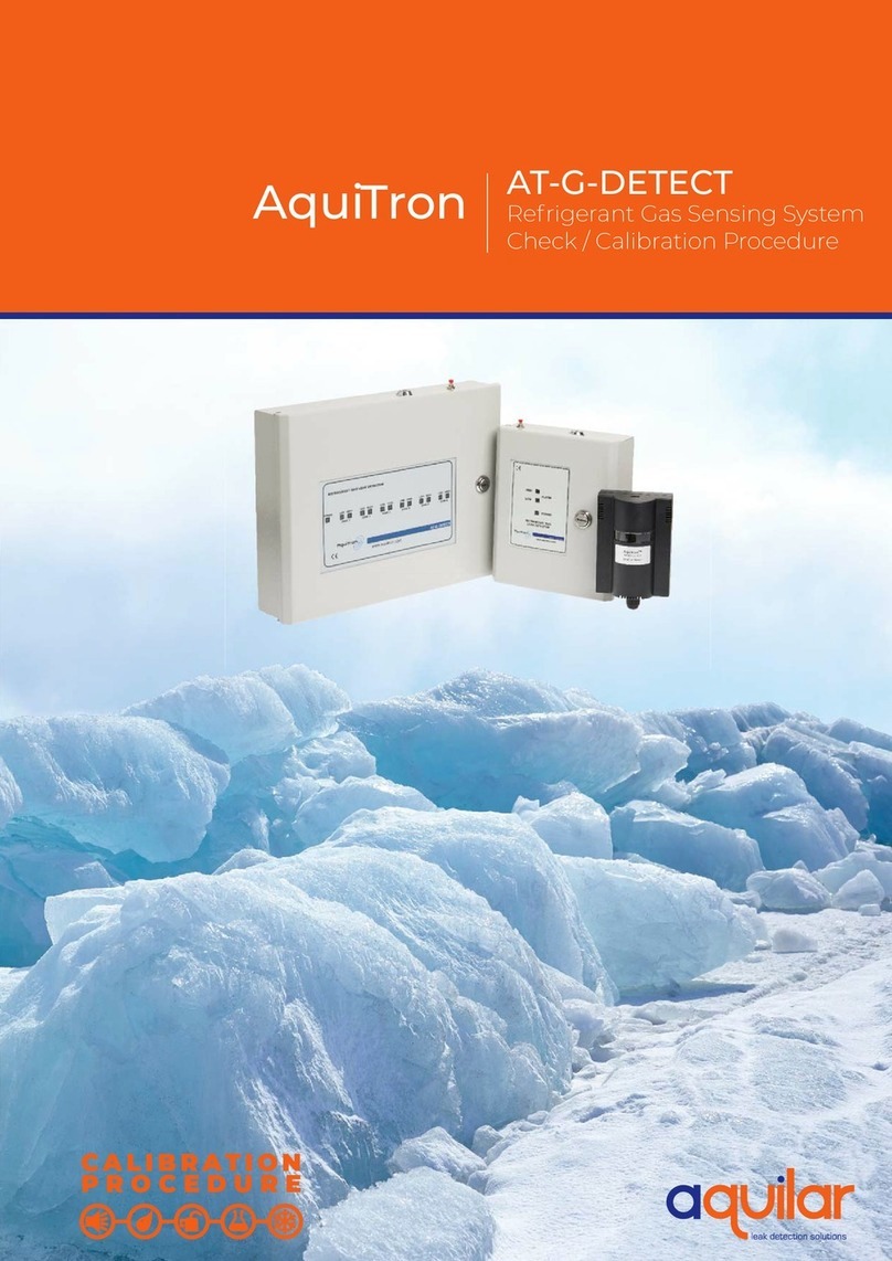 aquilar AquiTron AT-G-DETECT Use and care manual