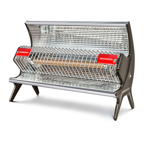 EVEREADY RH1000 user manual