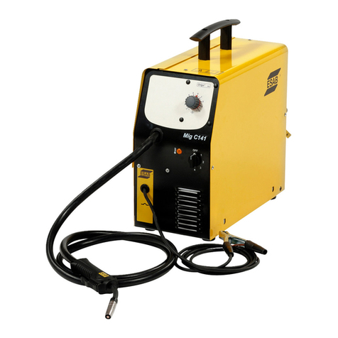 ESAB Origo Mig C141 Service manual