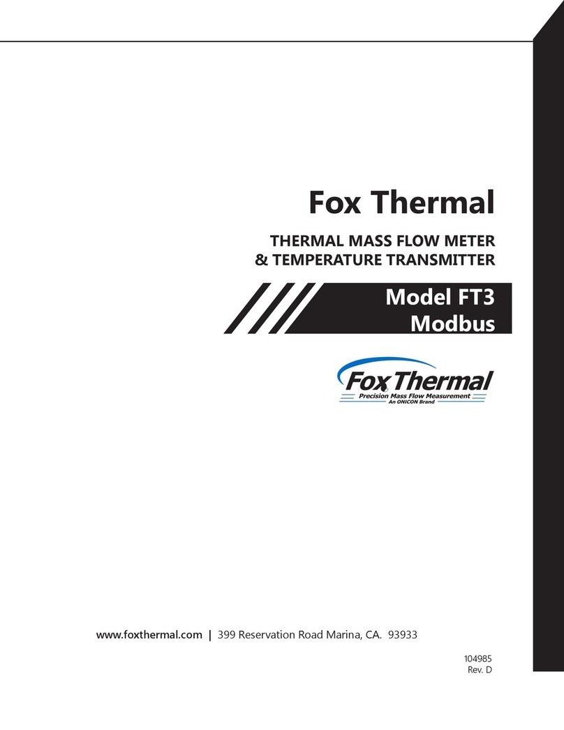 Fox Thermal FT3 User manual