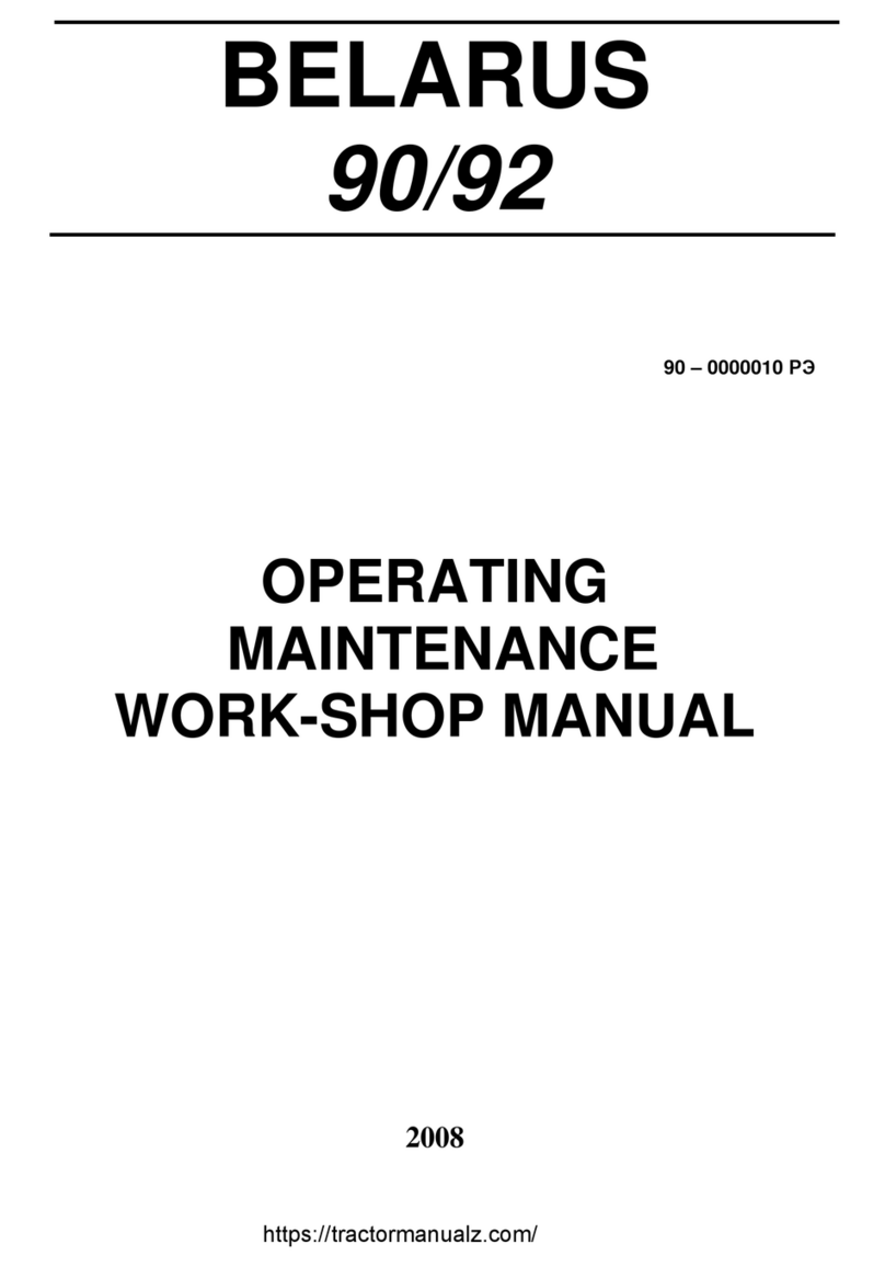 MTW Belarus 90 operating manual