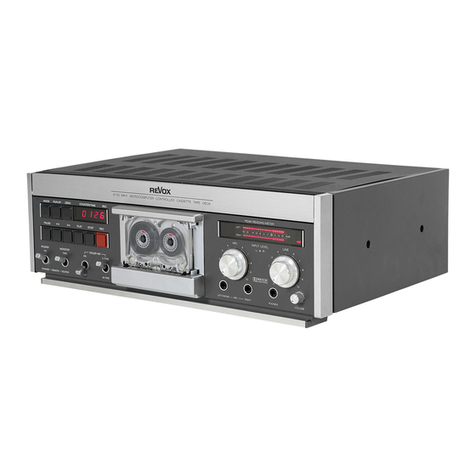 Revox B710 MK II manual