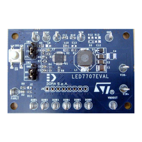 STMicroelectronics LED7707 Installation and operating instructions STMicroelectronics LED7707 Installation and operating instructions