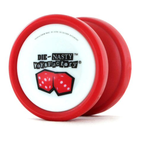YOYOFactory DIE-NASTY TRICKS Instructions for use