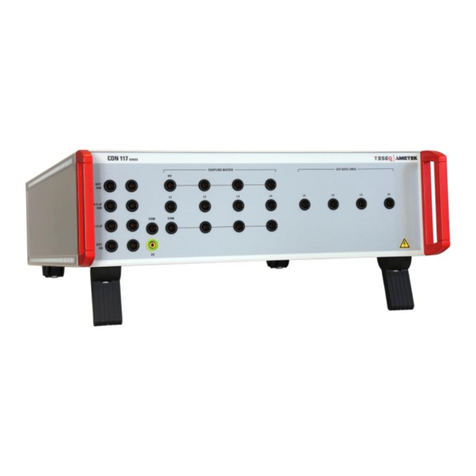 Ametek CDN 117A Series operating manual