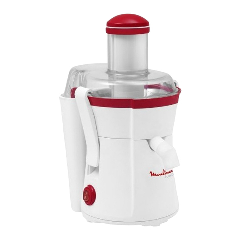 Moulinex Frutelia JU350G10 User manual