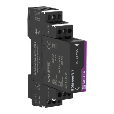 SALTEK BDM-006-V/1-FR1 installation instructions SALTEK BDM-006-V/1-FR1 installation instructions