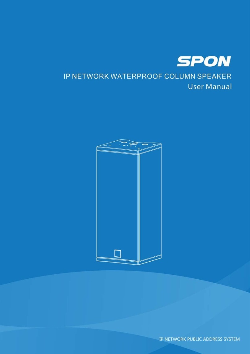 Spon xc-9601 user manual