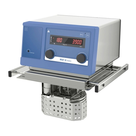 IKA IC control operating instructions