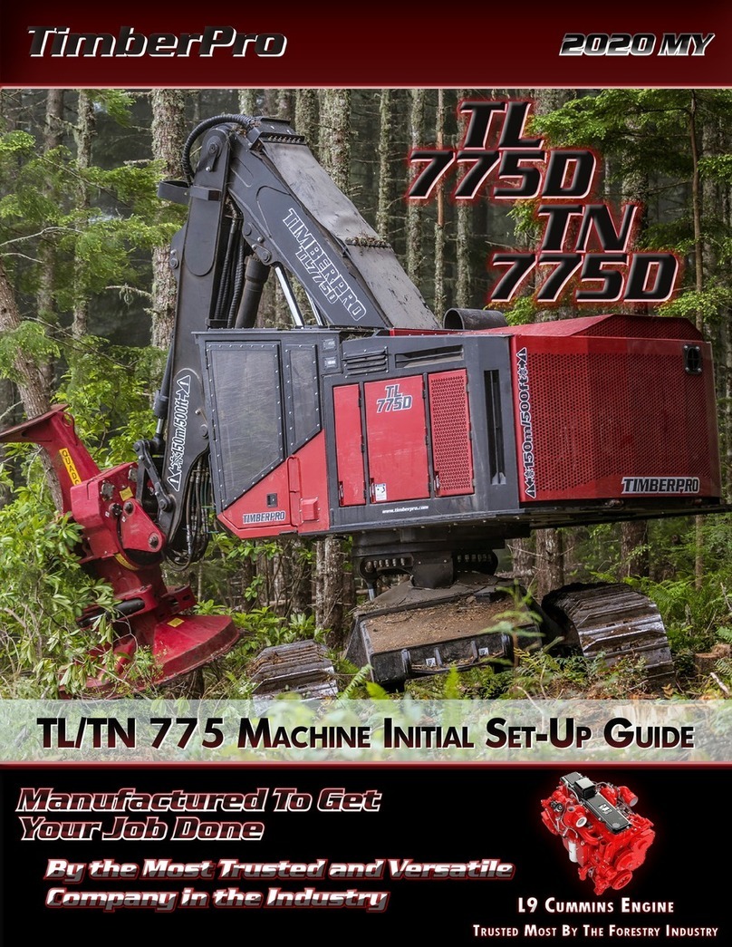 TimberPro TL775D Setup guide
