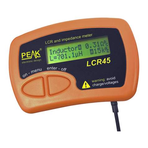 Peak Atlas LCR45 User manual