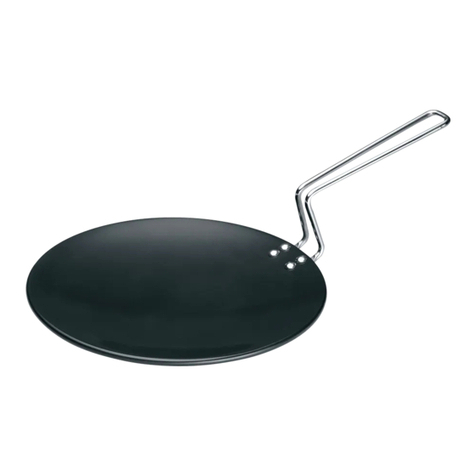 Hawkins Futura Nonstick  Tava Griddle instruction manual