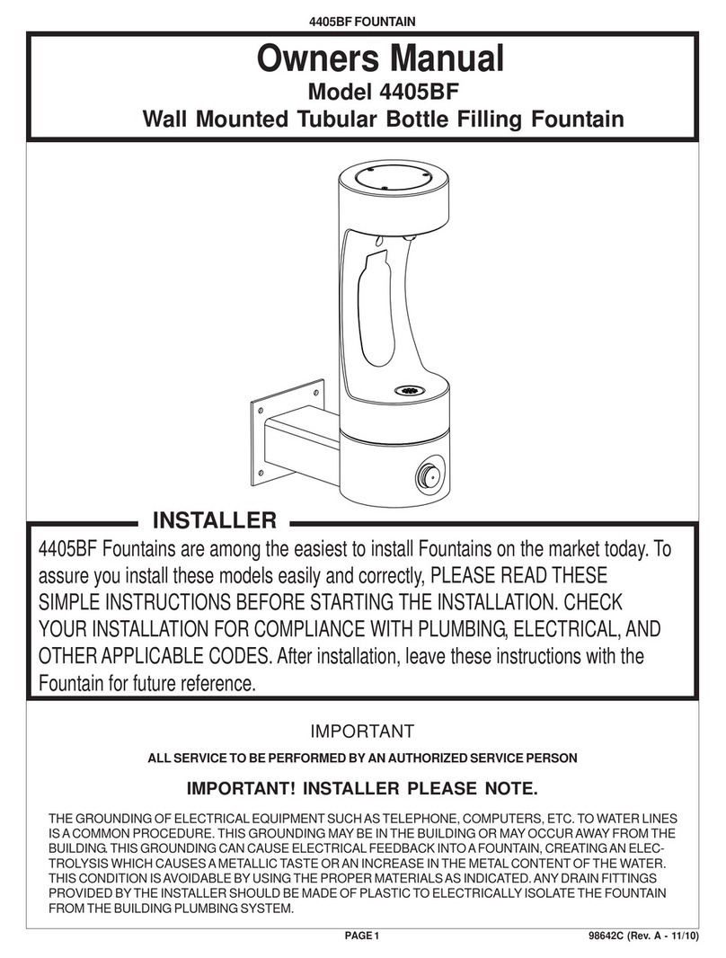 Halsey Taylor 4405BF User manual