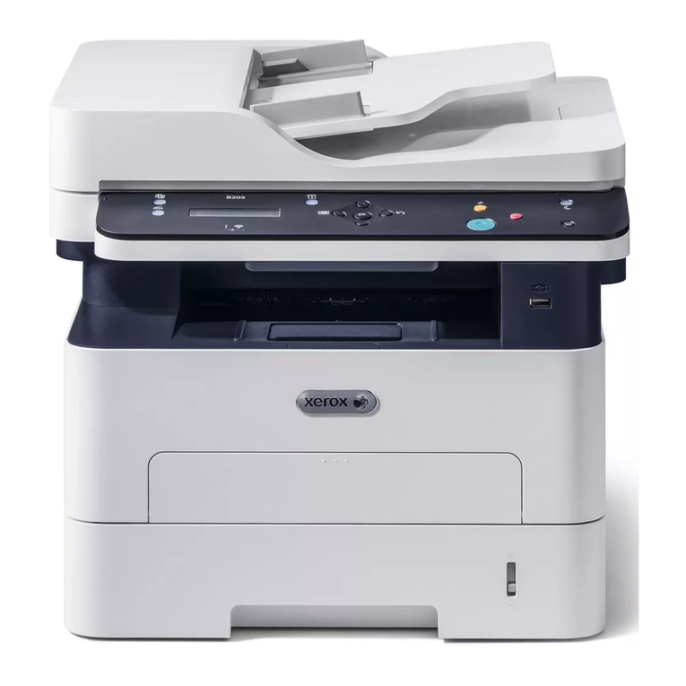 Xerox B205 User manual Xerox B205 User manual