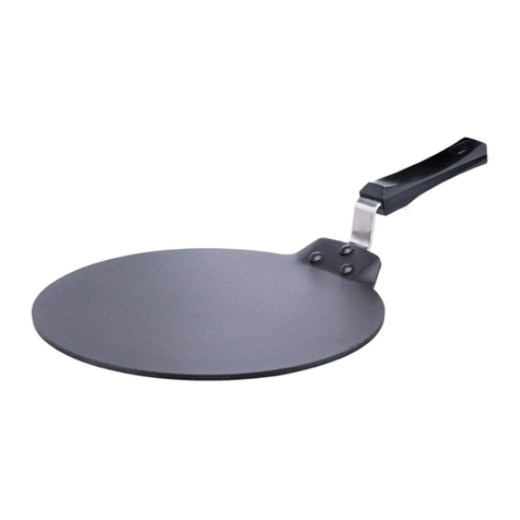 Hawkins Futura Nonstick Dosa Tava Griddle instruction manual