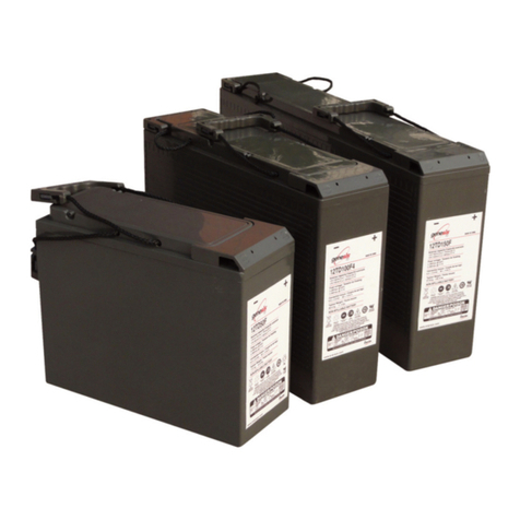 EnerSys Genesis TD Installation and operating instructions
