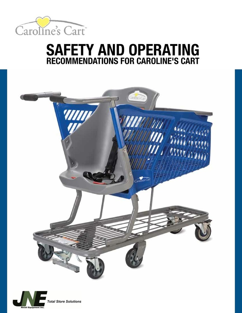 JNE Caroline's Cart SAFETY AND OPERATING RECOMMENDATIONS