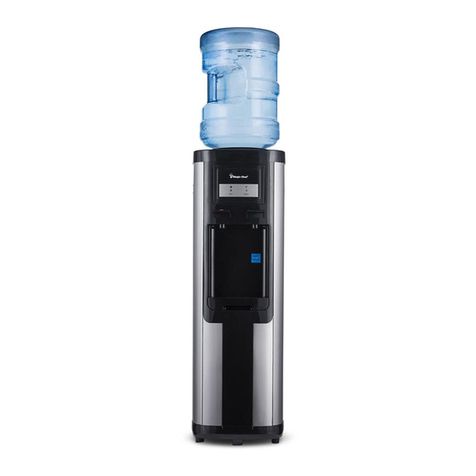 New Air Magic Chef Top Loading Water Dispenser manual