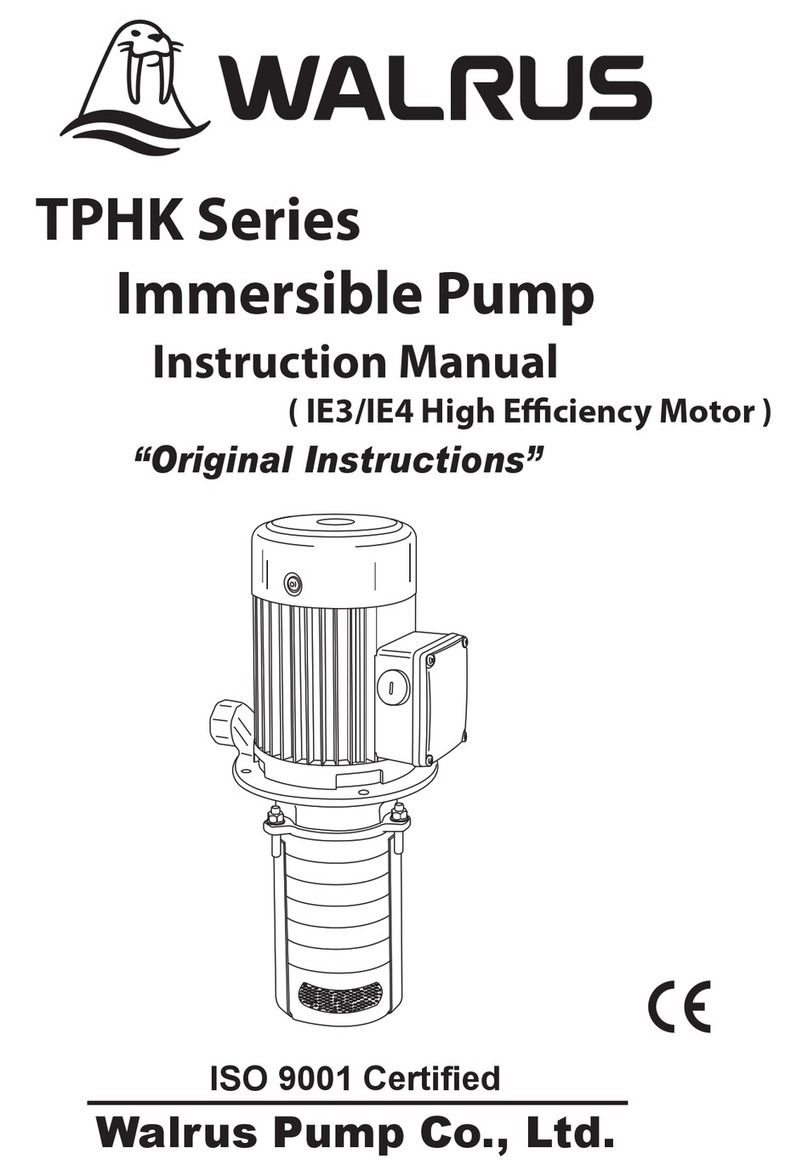 Walrus TPHK Series User manual