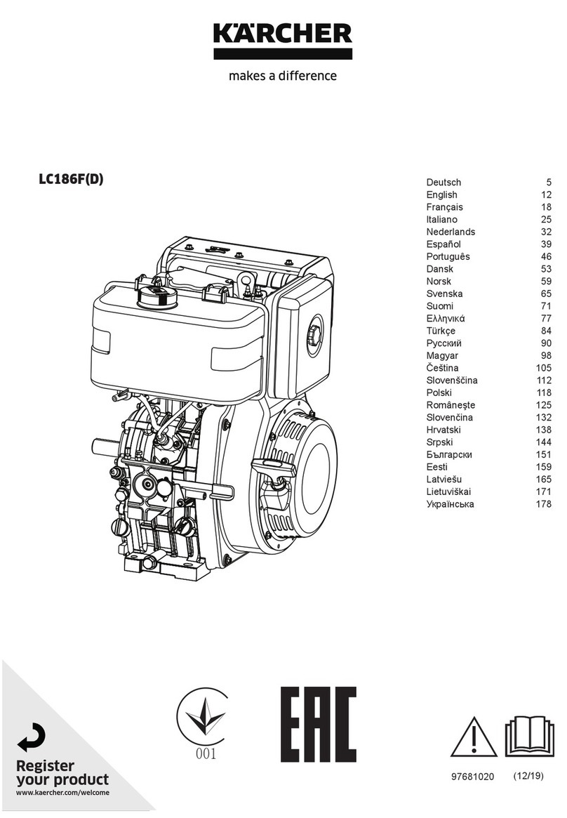 Kärcher LC186FD User manual