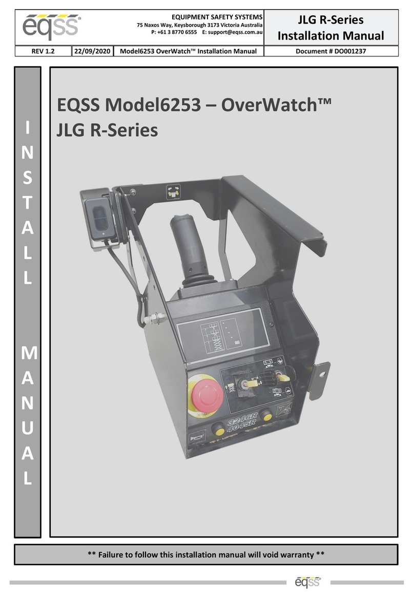 eqss OverWatch JLG R-Series installation manual