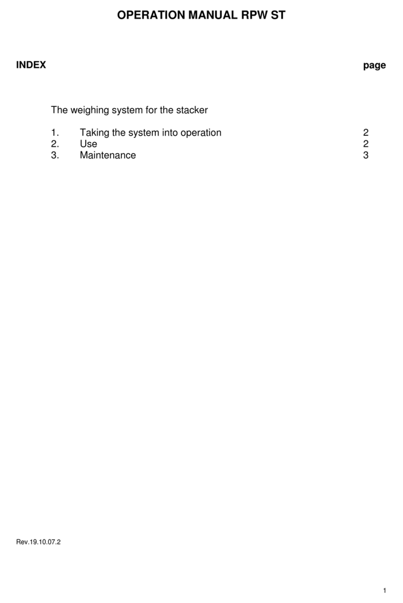 Ravas RPW ST Operation manual