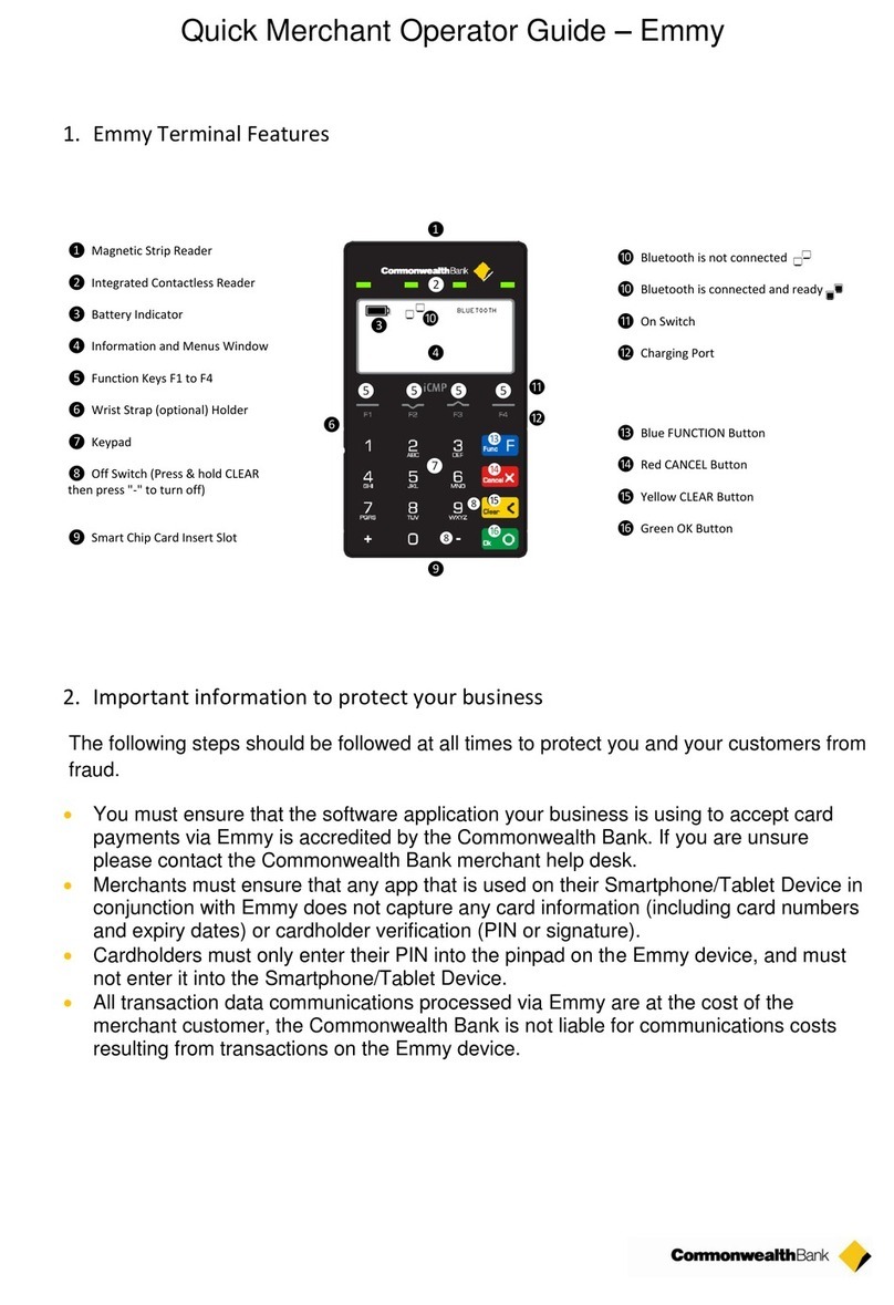 CommonwealthBank Emmy Quick operator's guide