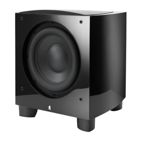 Harman REVEL PERFORMA3 B112V2 User manual