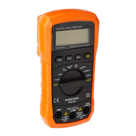 Duratool D03124 User manual Duratool D03124 User manual