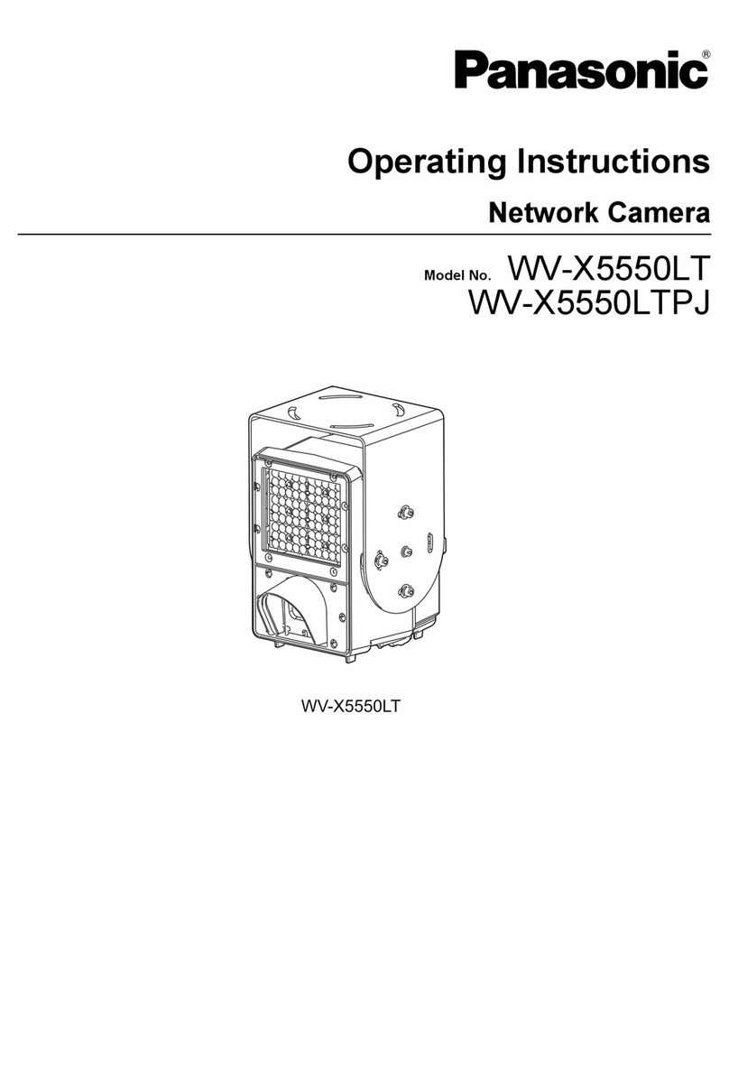 Panasonic WV-X5550LT User manual