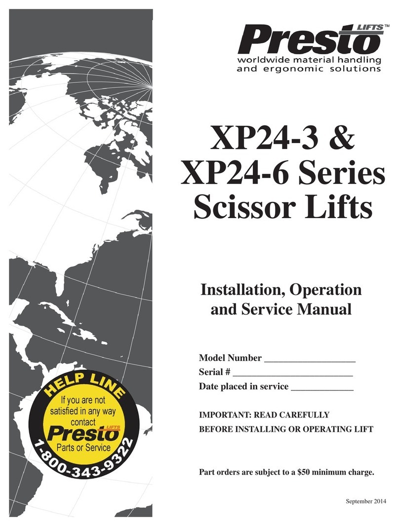 Presto XP24-3 Series owner's manual
