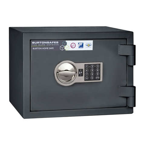 Burtonsafes PS310 User instruction guide