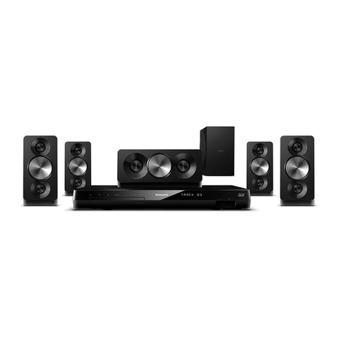Philips HTS5593 quick start guide