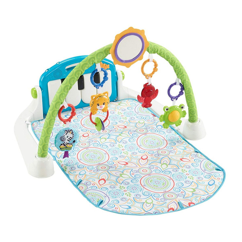 Fisher-Price CKL80 instruction sheet