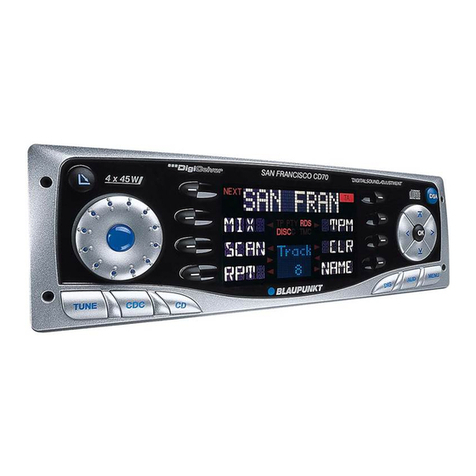 Blaupunkt San Francisco CD70 User manual