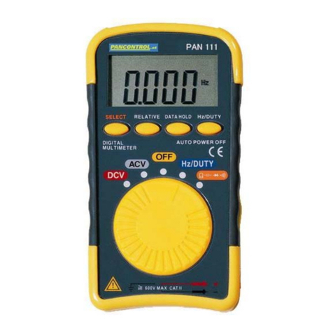 PANCONTROL PAN 111 manual